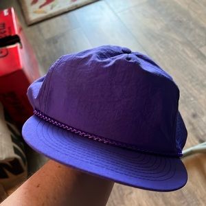 Cameo purple, new golf hat, 80%, nylon 20% cotton no tags